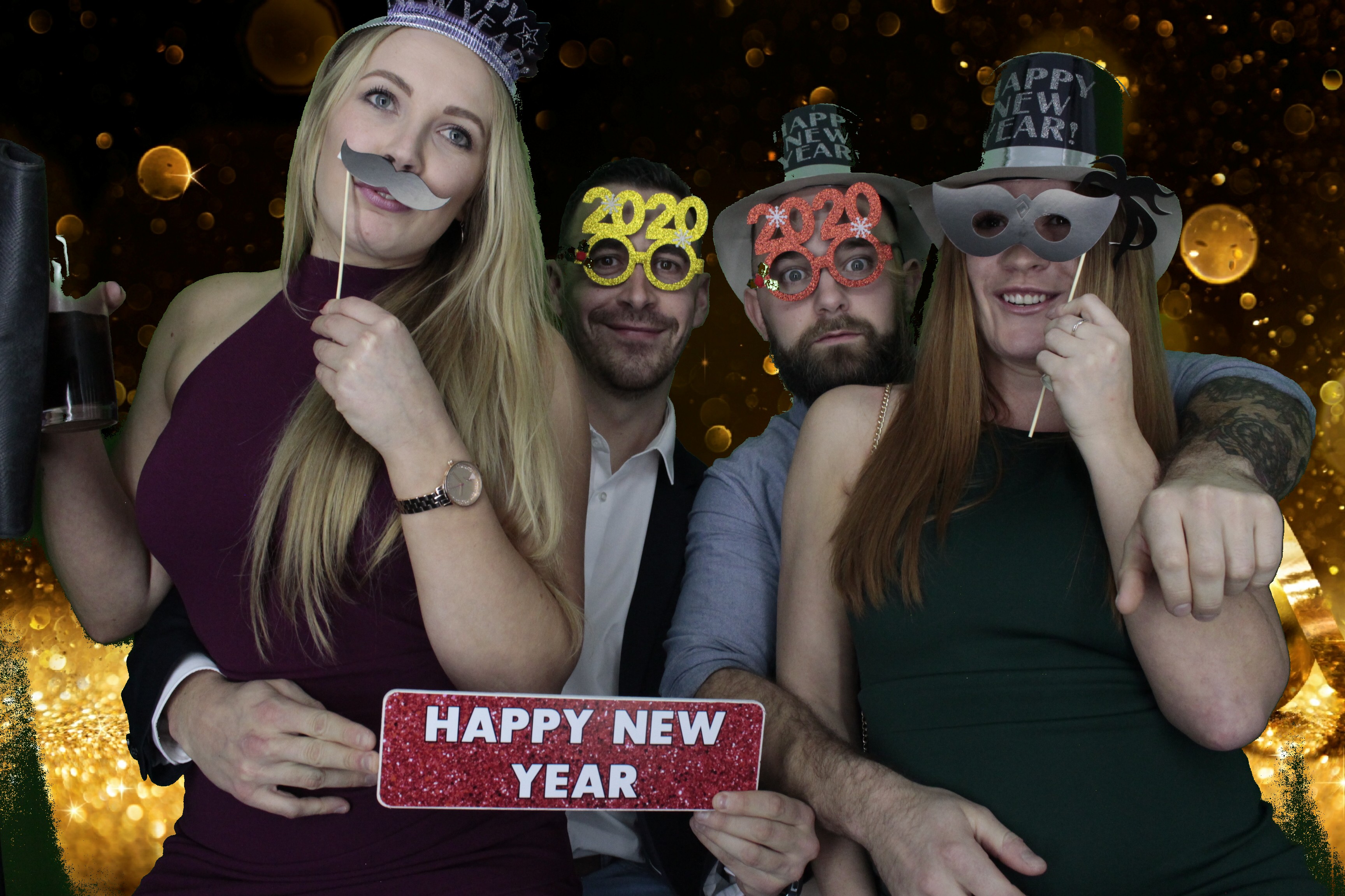 NYE Party | View more photos from the event at gallery.myphotoboothexperience.co.uk/u/MyPhotoBoothExperienceLtd/NYE-Party